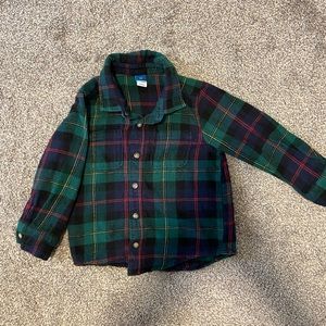 Old Navy Toddler Flannel Button Down